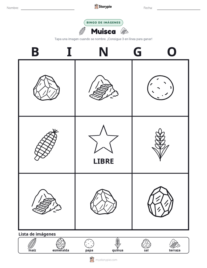Bingo de Imágenes