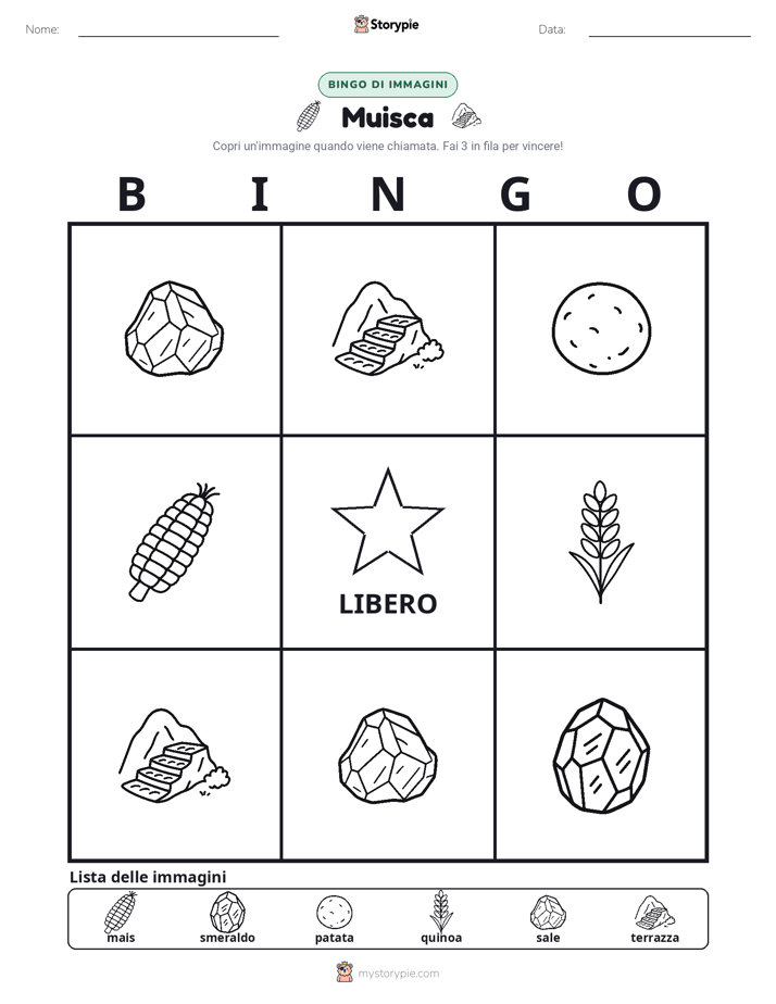 Bingo delle Immagini