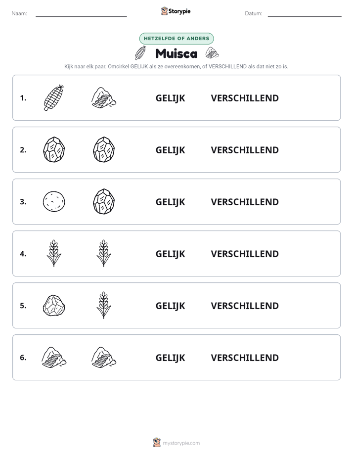 Zelfde of Verschillend