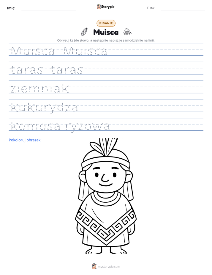 Ćwiczenie Pisania
