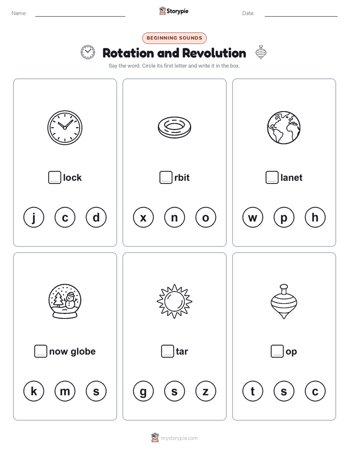 Beginning Sounds