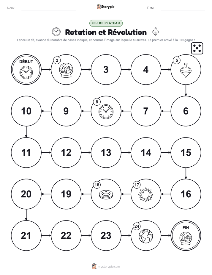Jeu de Rouler & Avancer