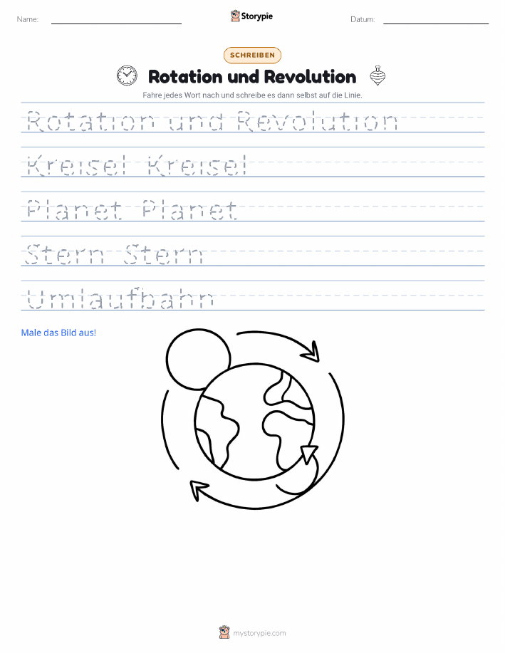 Schreibübung