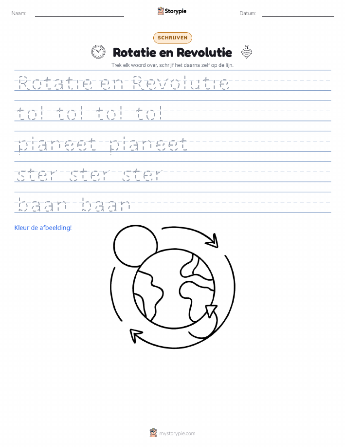 Schrijf Oefening