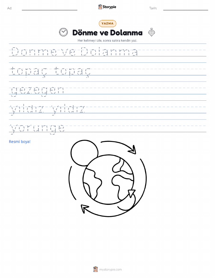 Yazma Pratiği