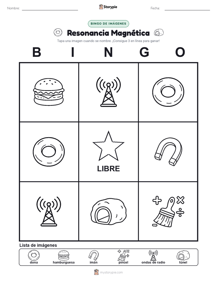 Bingo de Imágenes