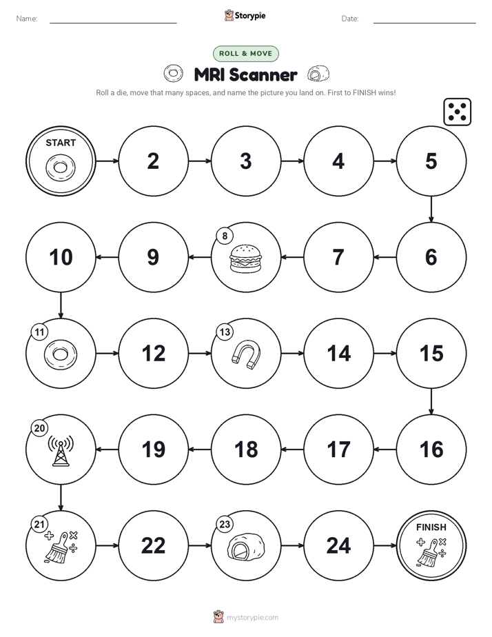 Roll & Move Game