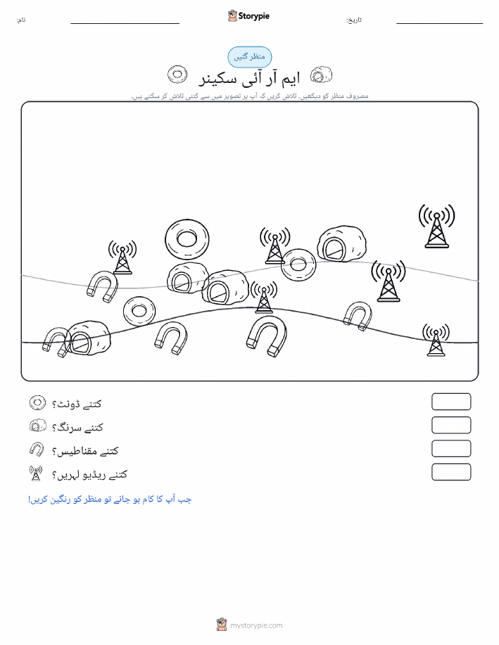 گنتی کا منظر