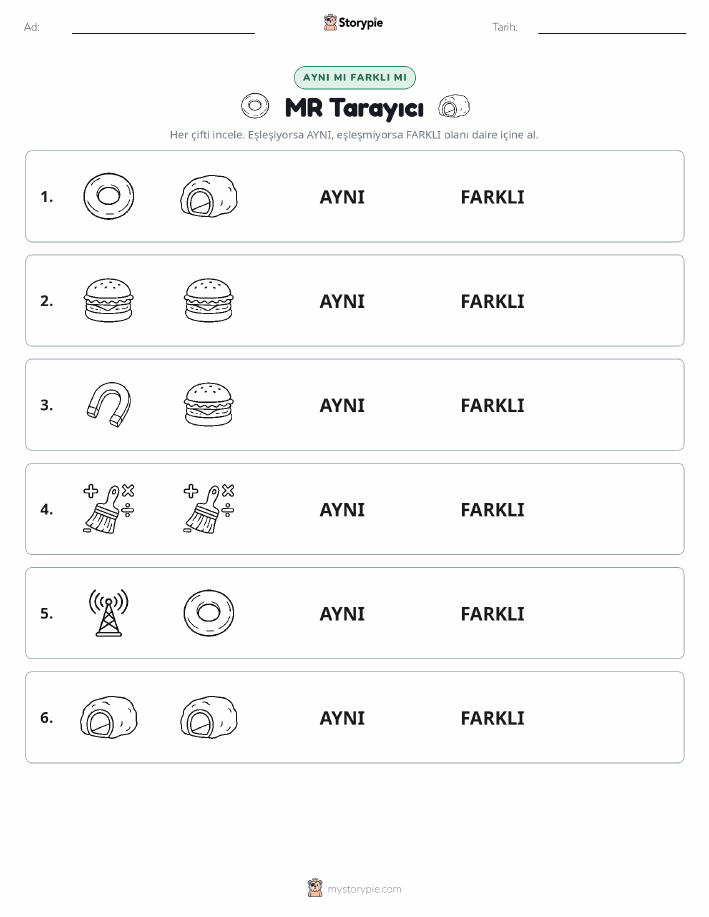 Aynı mı Farklı mı