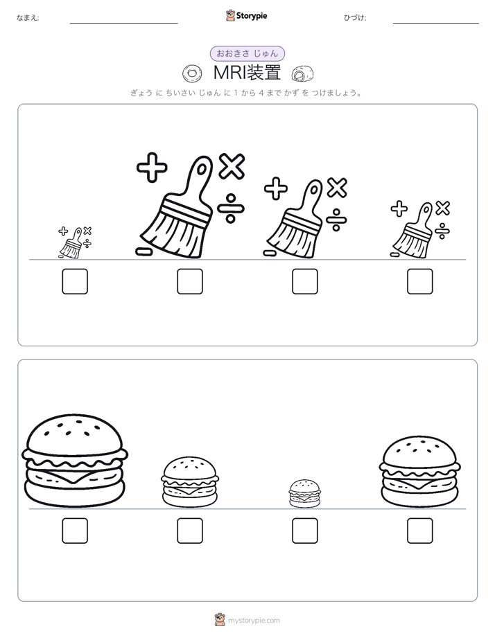 サイズ順