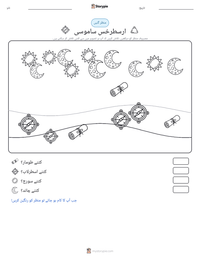 ارسطرخس ساموسی پرنٹ کرنے کے قابل ورکشیٹ کا پیش نظارہ