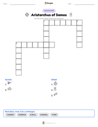 Aristarchus of Samos printable worksheet preview