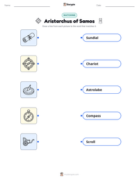 Aristarchus of Samos printable worksheet preview