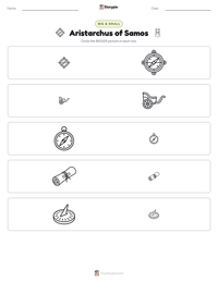 Aristarchus of Samos printable worksheet preview
