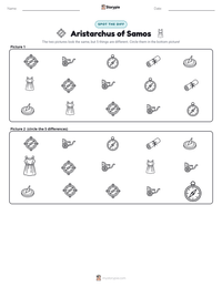 Aristarchus of Samos printable worksheet preview