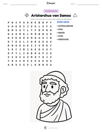 Aristarchus van Samos afdrukbare werkblad voorbeeld