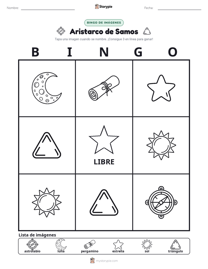Bingo de Imágenes