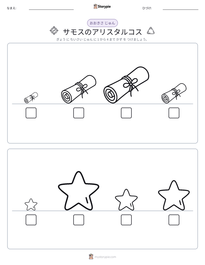 サイズ順