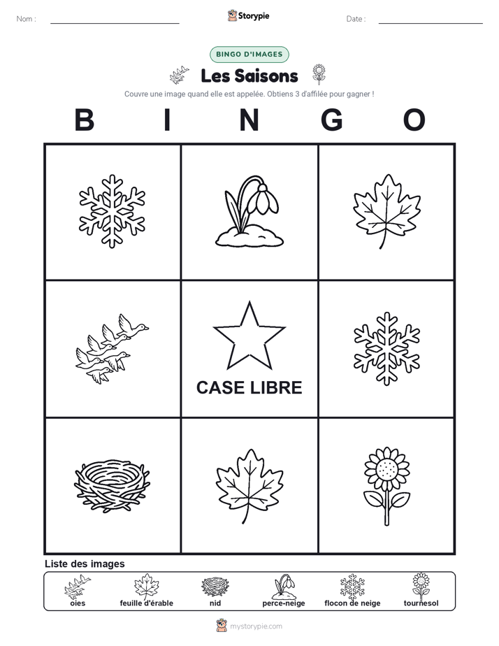 Bingo d'Images