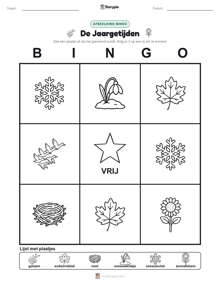 Afbeelding Bingo