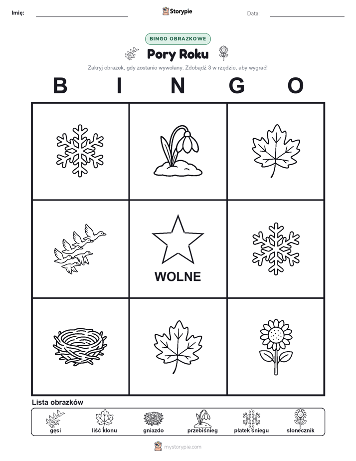 Bingo obrazkowe
