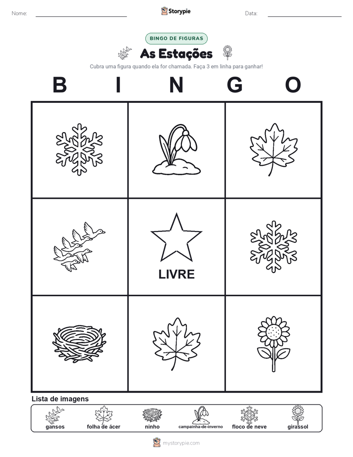 Bingo de Imagens