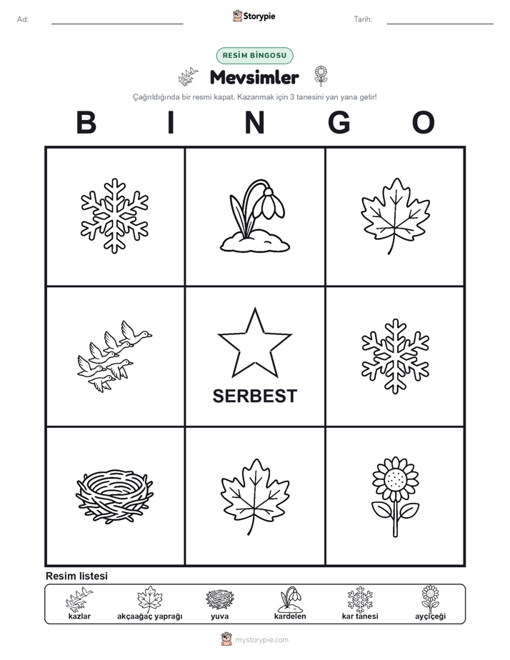 Resim Bingo