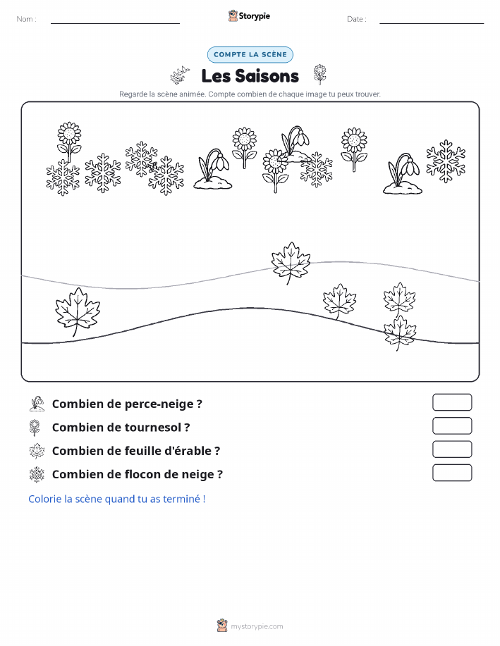 Scène de Comptage