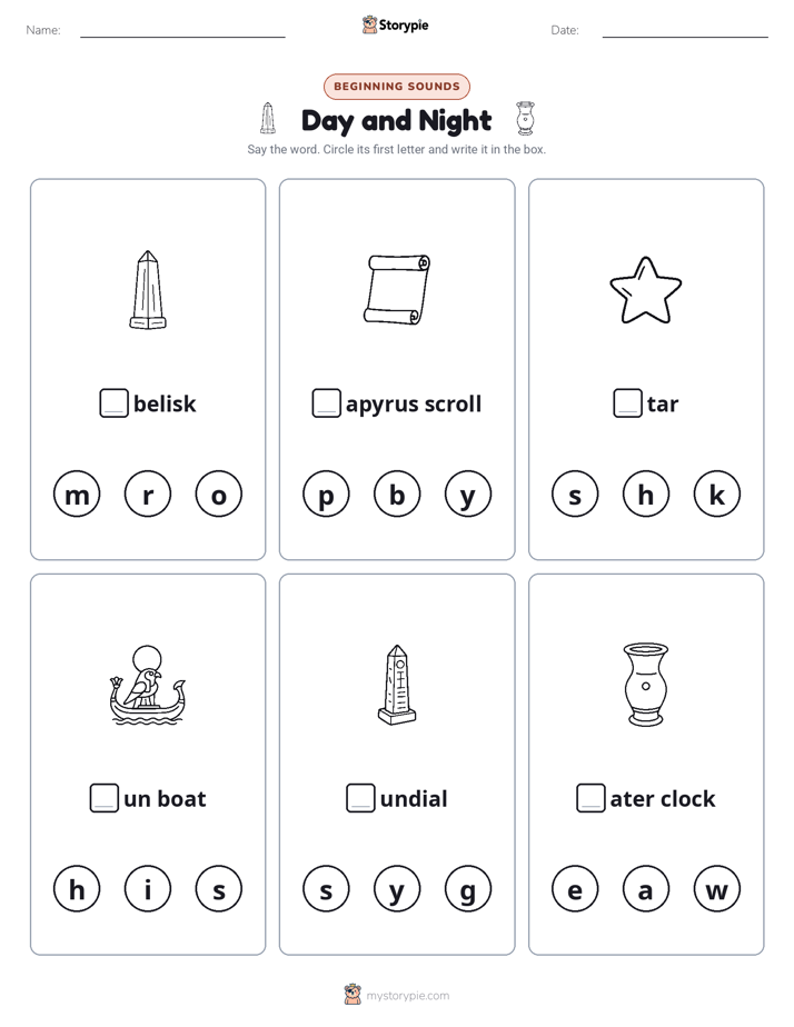 Beginning Sounds