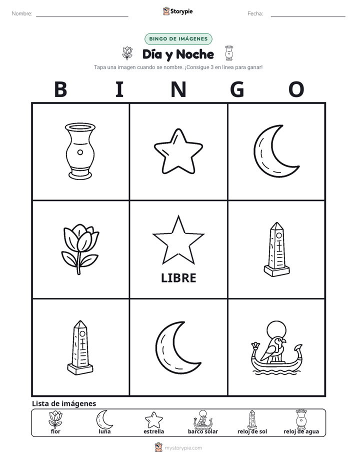 Bingo de Imágenes