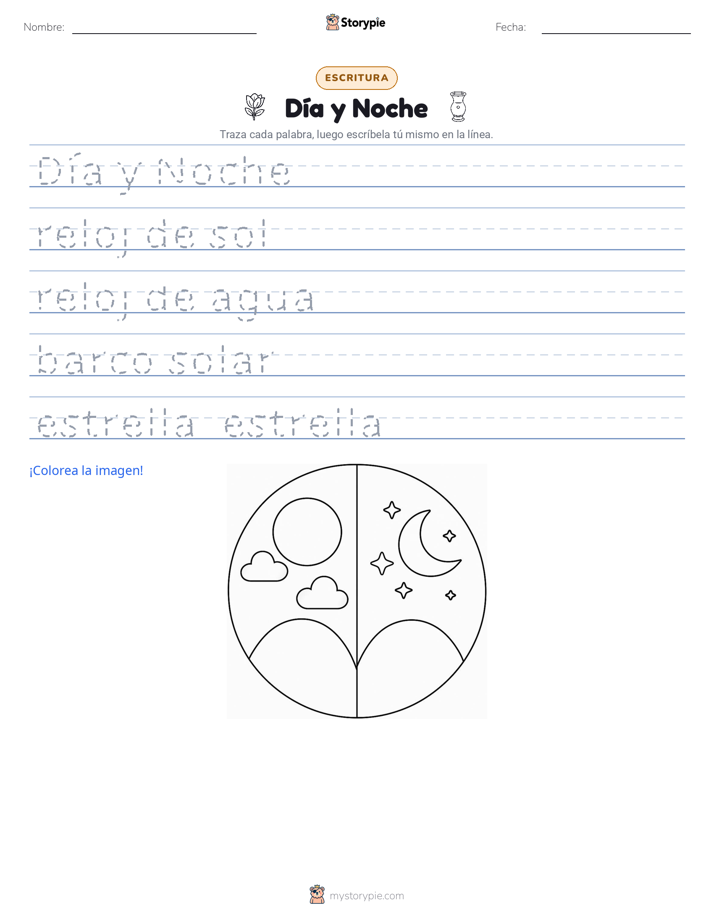 Práctica de Escritura