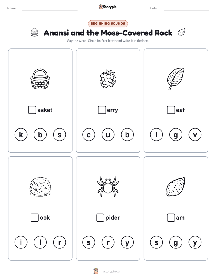 Beginning Sounds