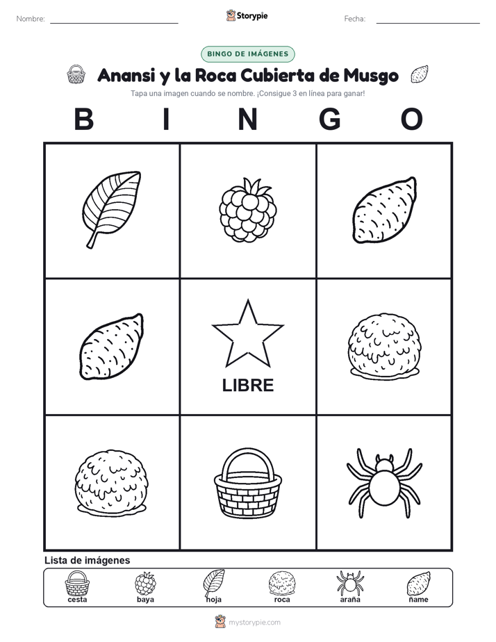 Bingo de Imágenes