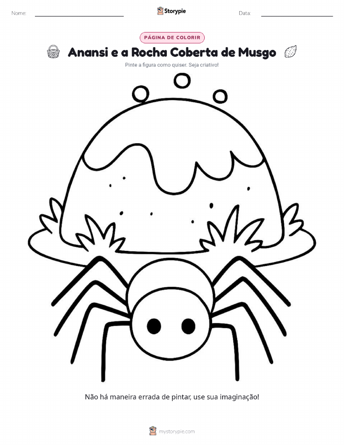 Página para colorir