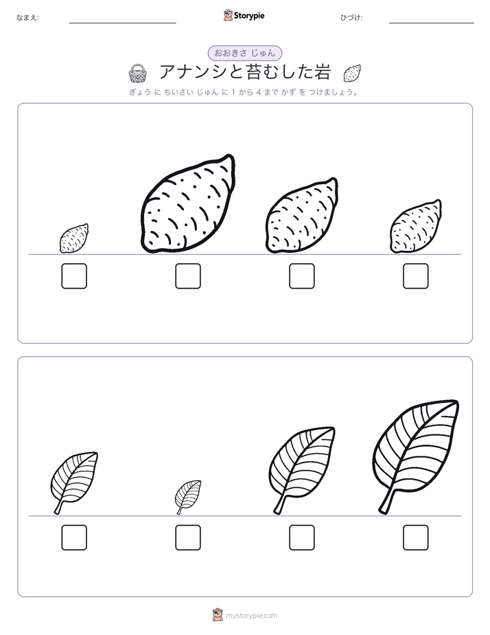 サイズ順