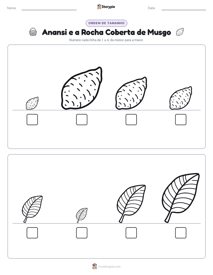Ordem de Tamanho