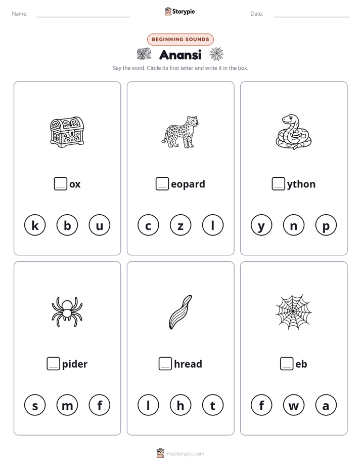 Beginning Sounds