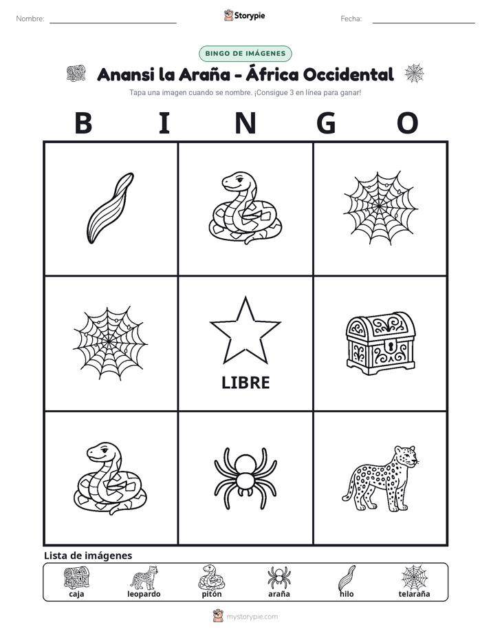 Bingo de Imágenes
