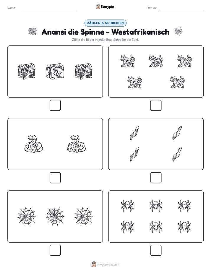 Zählen & Schreiben