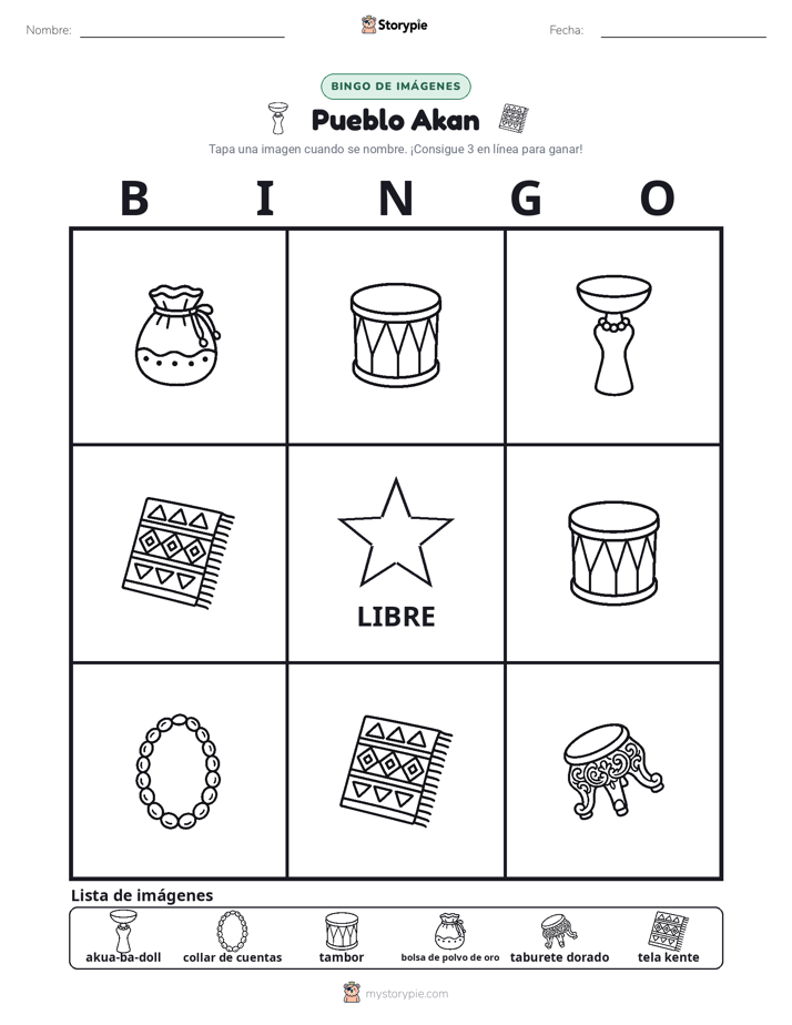 Bingo de Imágenes