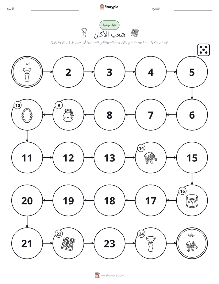 لعبة لف و تحرك