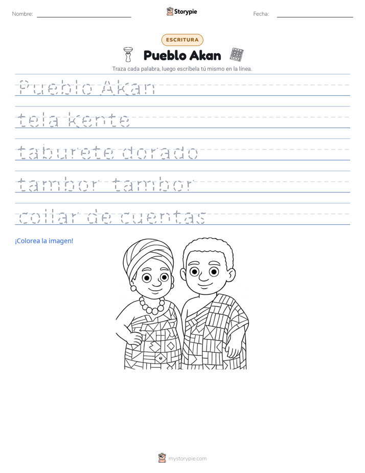 Práctica de Escritura