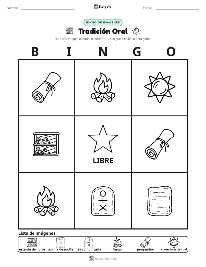 Bingo de Imágenes