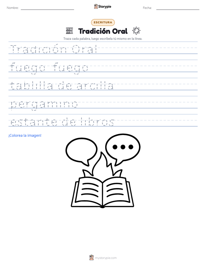 Práctica de Escritura