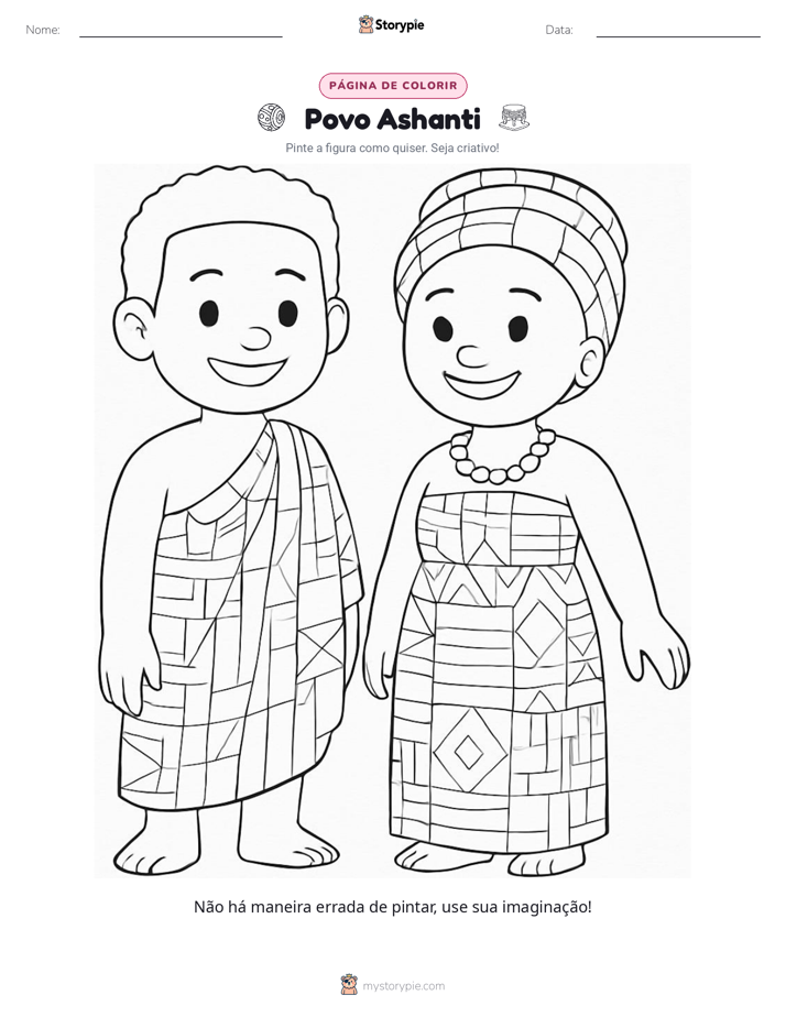 Página para colorir