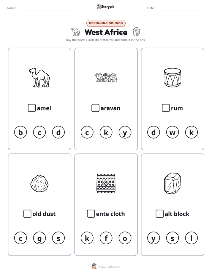 Beginning Sounds