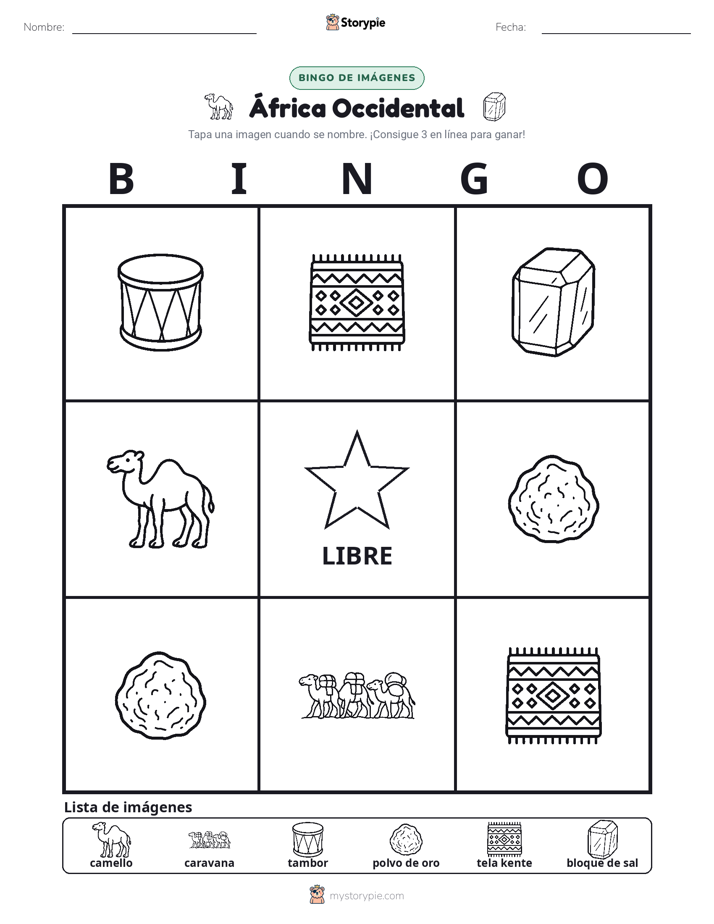 Bingo de Imágenes