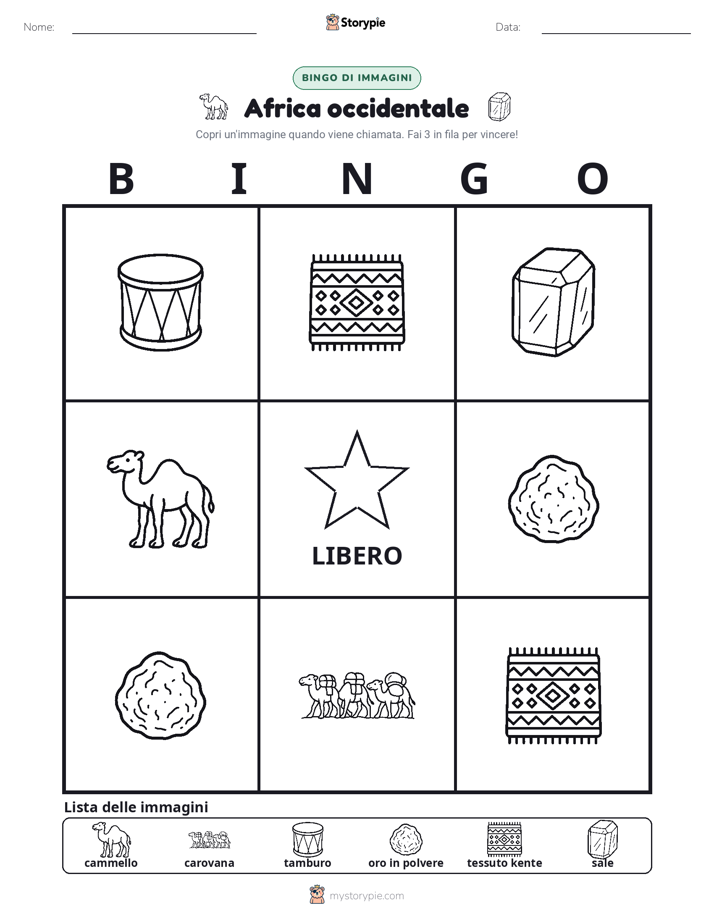 Bingo delle Immagini