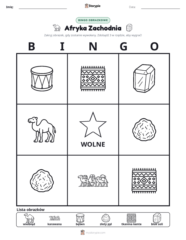 Bingo obrazkowe