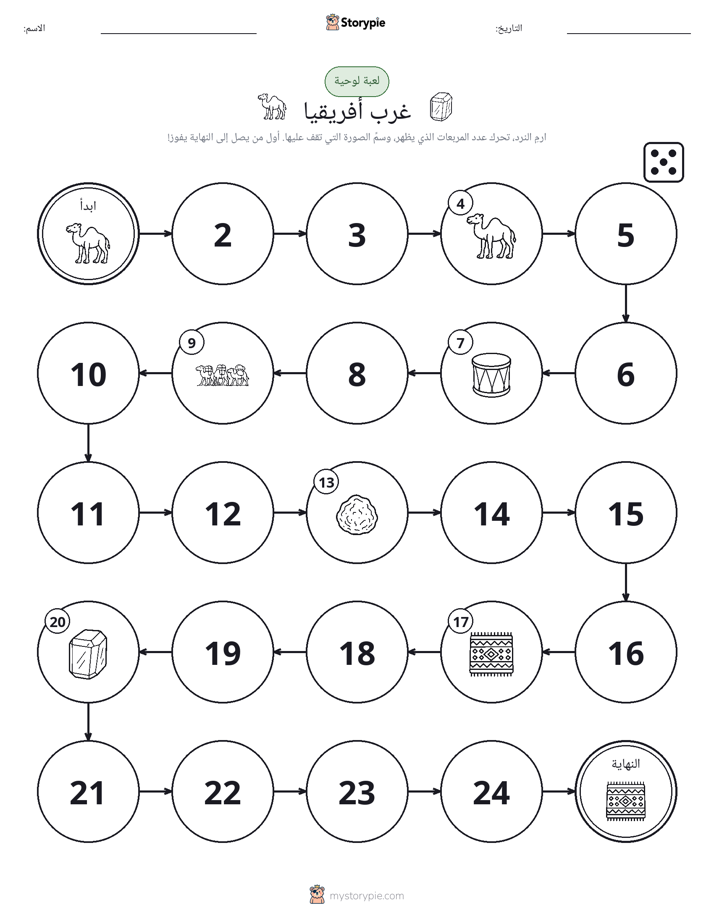 لعبة لف و تحرك